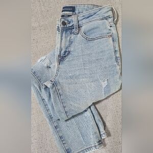 Areopostle skinny boy jeans size 27/28 . Which is size 12/ 14